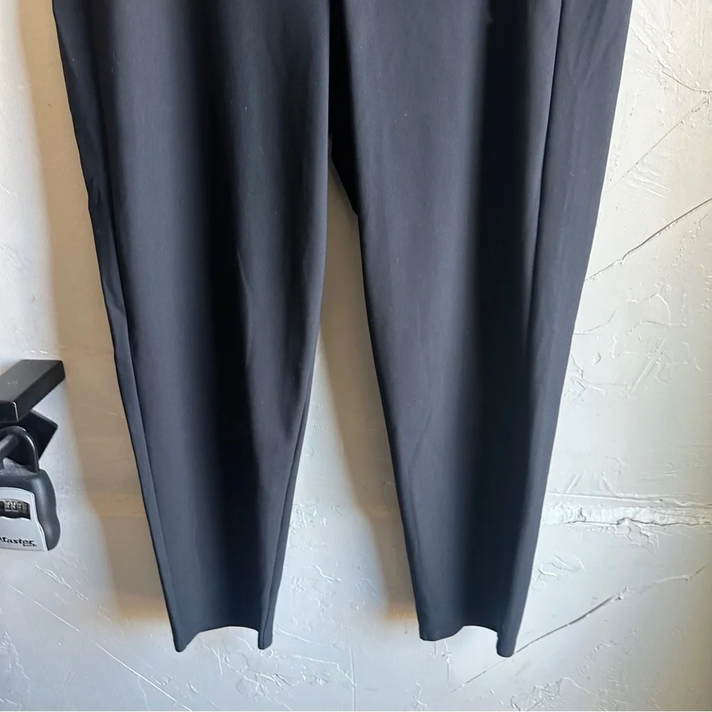 Athlete Stellar Skinny Trousers Black Stretch Business Casual Minimalist‎ Sz 20